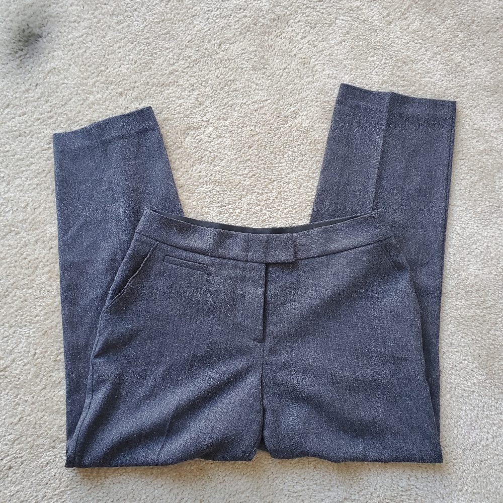 Investments Petites Business Slacks Charcoal Gray